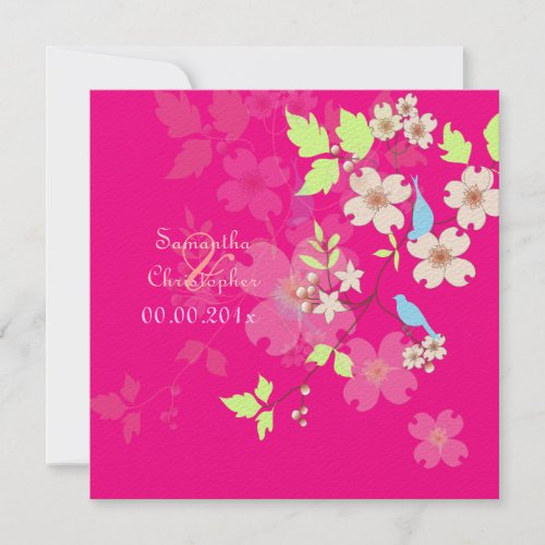 Love Birds Wedding Invitations