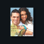 Love Birds Your Photo Wrapped Canvas Print<br><div class="desc">Engagement,  Anniversary,  Wedding Your Photo Wrapped Canvas Photos</div>
