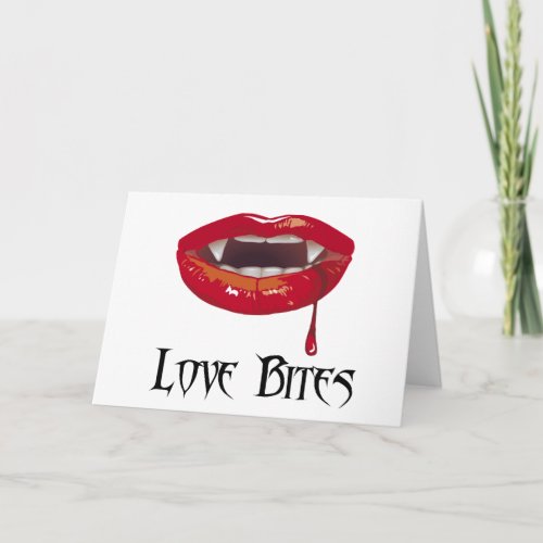 Love Bites Holiday Card