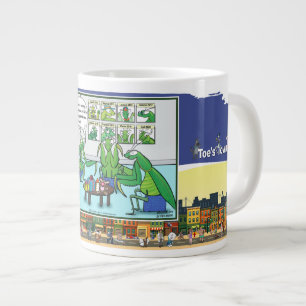 Love Bites… Literally Dry Logic Humor Giant Coffee Mug