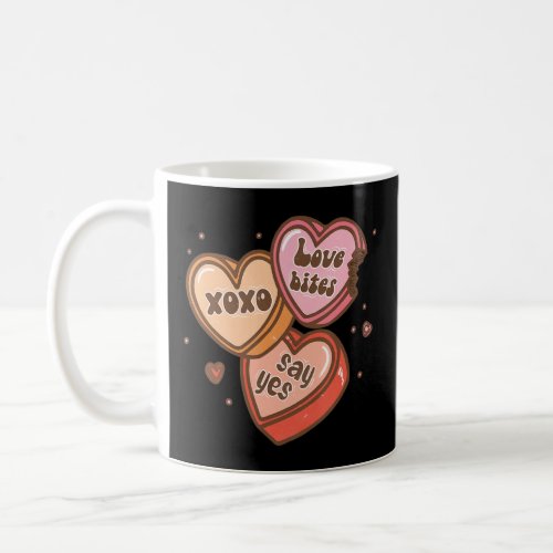 Love Bites Say Yes XOXO _ Valentines Day Graphi Coffee Mug