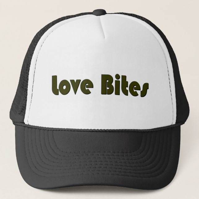 Love Bites Trucker Hat (Front)