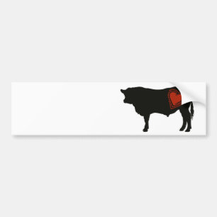 Love Black Angus Beef Bumper Sticker