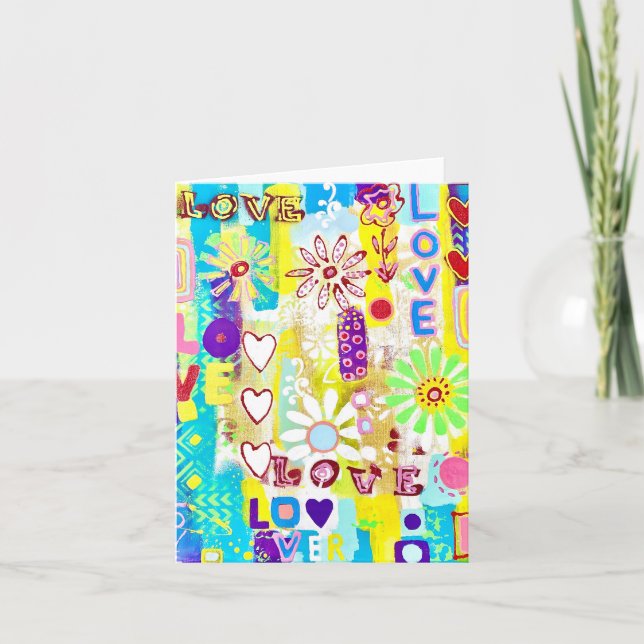 Love Blank Note Card (Front)