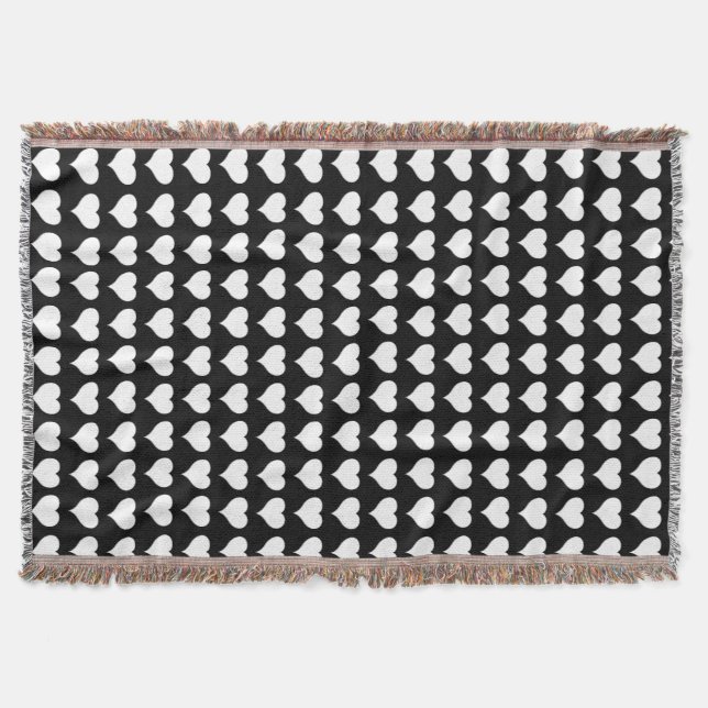 Love Blanket Loving Hearts Throw Blanket Gifts (Front)