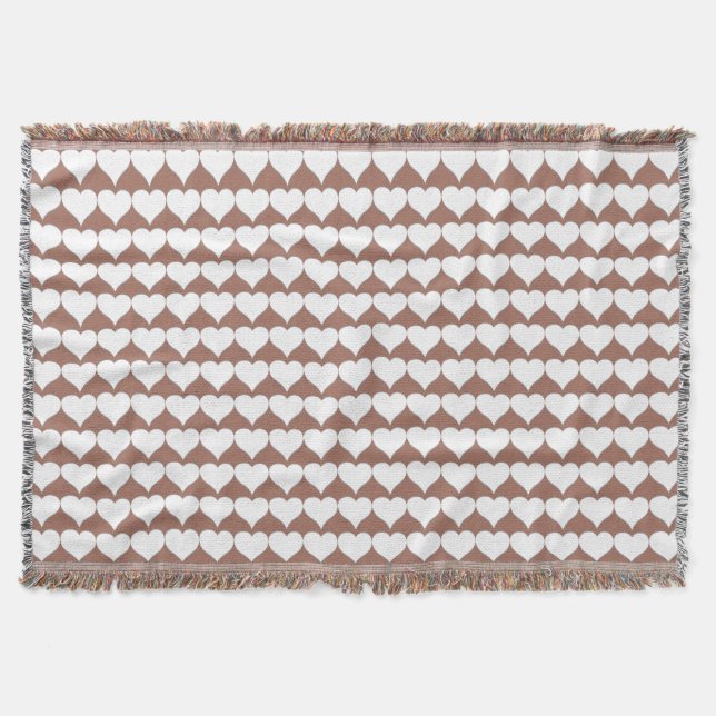 Love Blanket Loving Hearts Throw Blanket Gifts (Front)