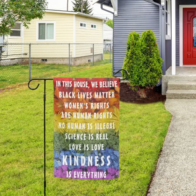 Love-BLM-Kindness-Women's Rights Garden Flag (Creator Uploaded)