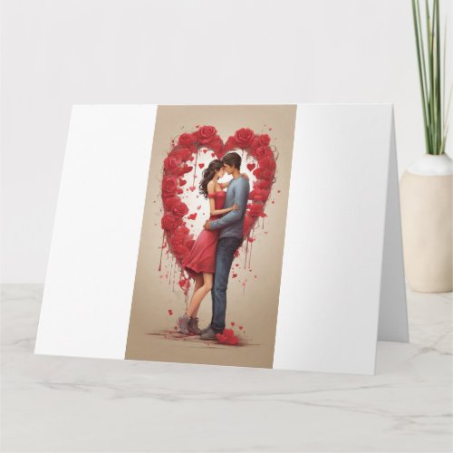 Love Bloom Valentines Day Special Greeting Card 