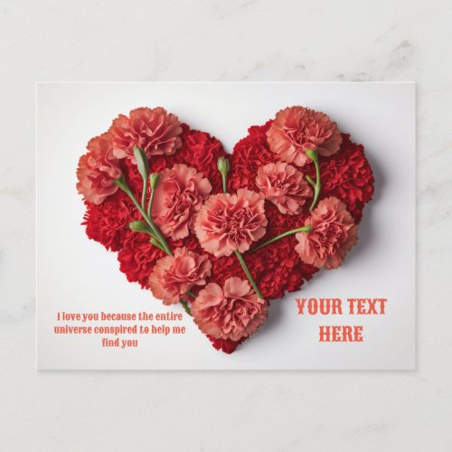 Love blooming flower gift card for her