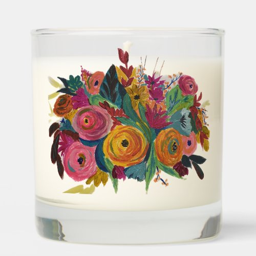 Love Blooms Custom Scented Candle 