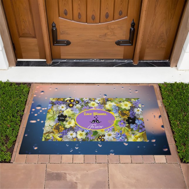 Love Blooms Doormat (Outdoor)