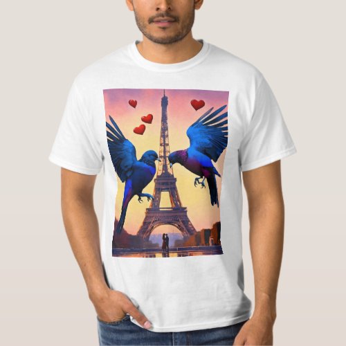Love Blooms Valentines Day T_Shirt