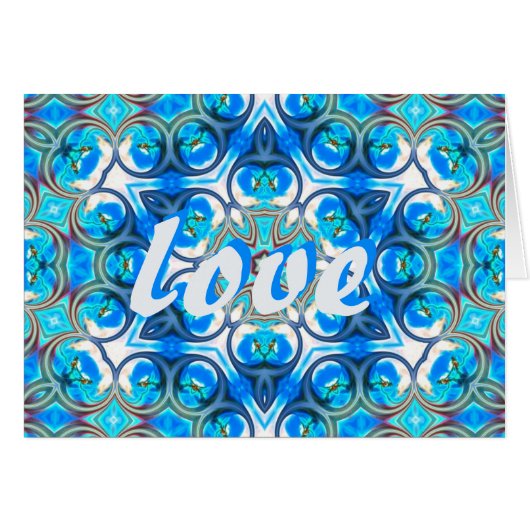 Love BluAqu Card (Front Horizontal)