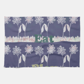 Love Blue Baby Shower colors Kitchen Towel