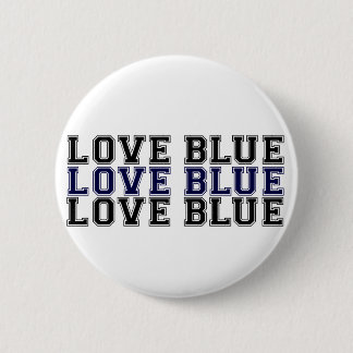 Love Blue Button