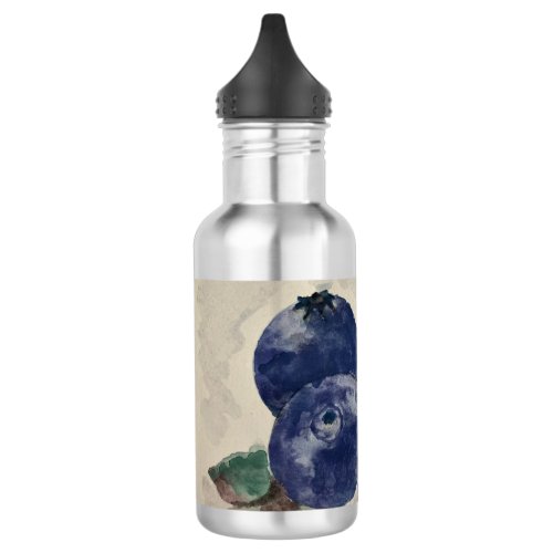 Love Blueberry Wasserflasche Stainless Steel Water Bottle