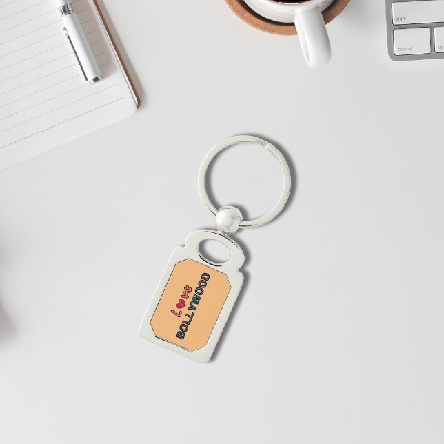 "LOVE BOLLYWOOD" INDIAN CINEMA APPRECIATION KEYCHAIN (Creator Uploaded)