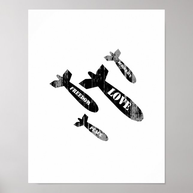 Love Bombs Faded.png Poster (Front)