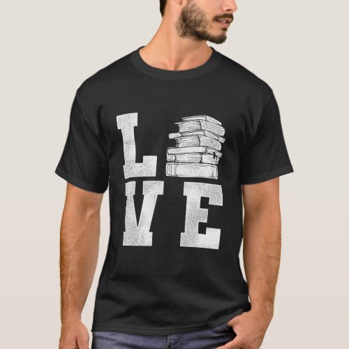 Love Book Reading T_Shirt