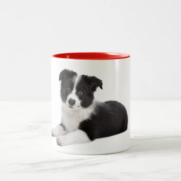 I Love Border Collie Dog Lover Coffee Personalised Mug valentine Birthday Gift 