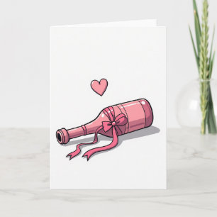 Love Bottle Message Card