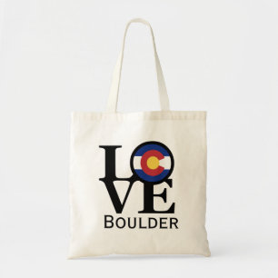 LOVE Boulder Colorado Tote Bag