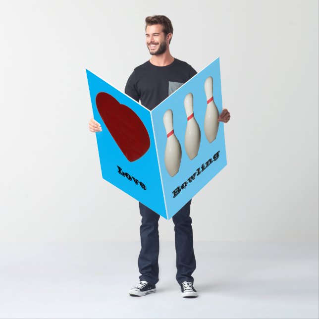 Love Bowling Custom Big Card, Bigger (24" x 36") Card (In Situ)