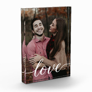 Love Boyfriend Girlfriend Custom Vertical Photo Block