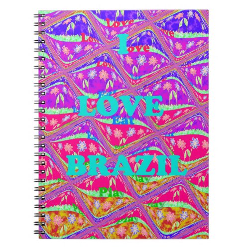 Love  Brazilpng Notebook