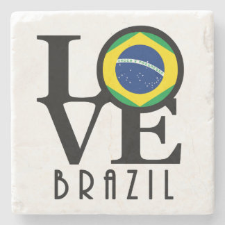 LOVE Brazil Stone Coaster