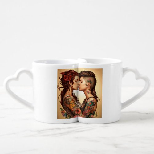 Love Brew Couple Coffee Mug Set