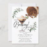 Love Brewing | Espresso | Martini | Bridal Shower  Invitation at Zazzle