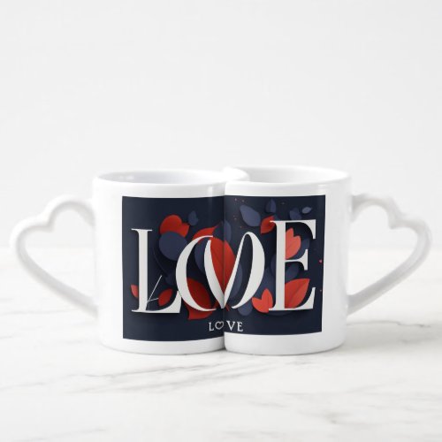 Love Brews Here Couples Mug Set