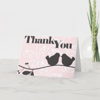 Love Brids Thank You Card