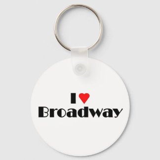 Love Broadway Keychain