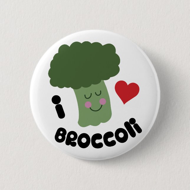 Love Broccoli Button (Front)