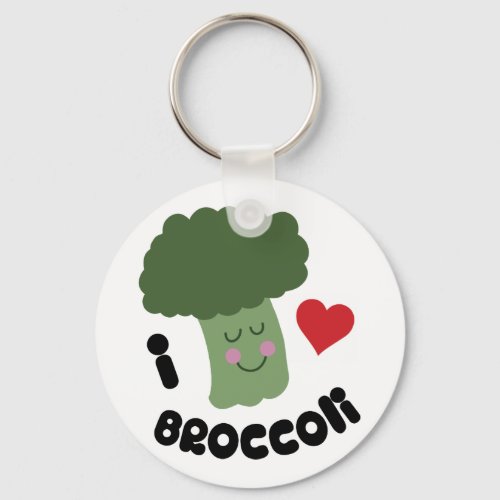Love Broccoli Keychain