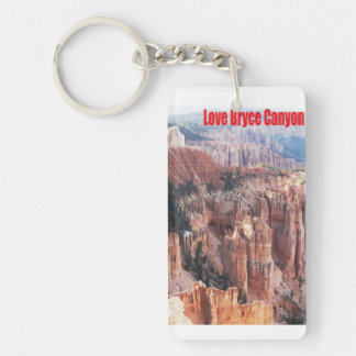 Love Bryce Canyon Keychain