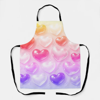 love bubble apron