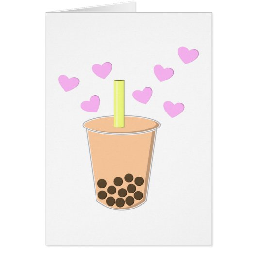 Love Bubble Tea Cards (Front)