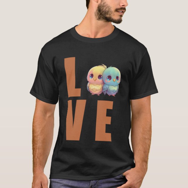 Love Budgie Mom Budgerigar Parakeet Bird Pullover  (Front)