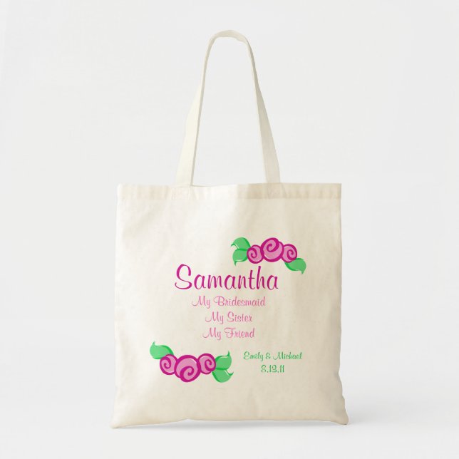 Love Buds/ Customizable Tote Bag (Front)