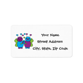 Love Bug Address Label