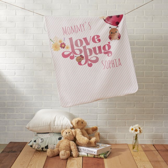 Love Bug Baby Blanket (In Situ)