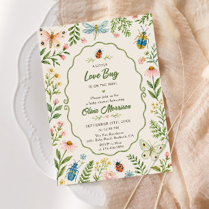 Love Bug Baby Shower Invitation