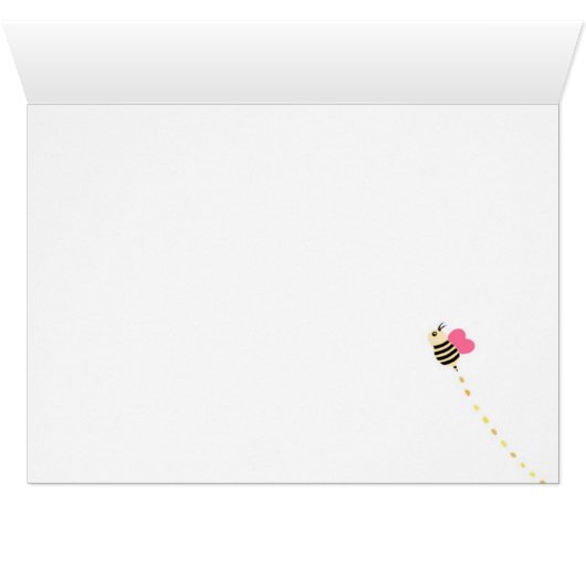 "Love Bug" Bee (Inside Horizontal (Bottom))