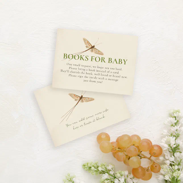 Books For Baby Shower Insert