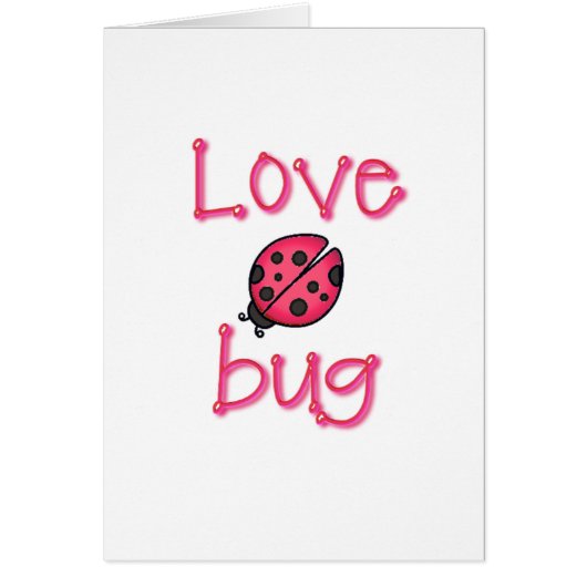LOVE BUG by SHARON SHARPE Cards (Front)