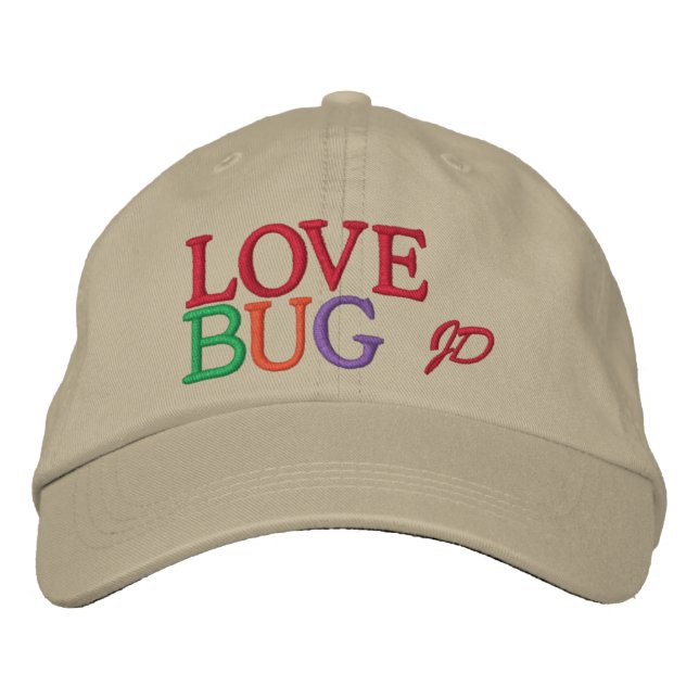 Love Bug by SRF Embroidered Baseball Cap (Front)
