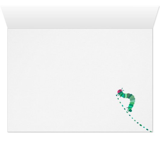 "Love Bug" Caterpillar (Inside Horizontal (Bottom))